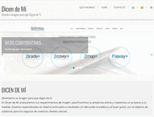 Tablet Screenshot of dicendemi.com